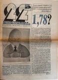 Revista 22 nr 29 1991 Almanah 12 pagini 42x30 cm Stare buna Brosata Romana