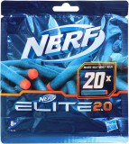 NERF ELITE MUNITIE 2.0 REFILL 20 PIESE SuperHeroes ToysZone, Hasbro