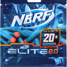 NERF ELITE MUNITIE 2.0 REFILL 20 PIESE SuperHeroes ToysZone