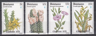 Botswana 1978 - Flori, MNH foto