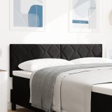 Gossi tablie design blox cu diamante neagra 140 cm catifea