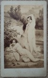CDV sec. XIX reproducere pictura din perioada clasicismului