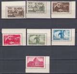 ROMANIA 1945 LP 174 MUNCA P.T.T. SERIE MNH