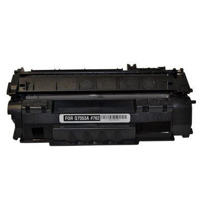 Cartus toner hp 53a black compatibil hp q7553a, bulk foto