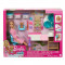 Papusa Barbie - Set de joaca o zi la salonul spa