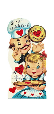 Sticker decorativ Retro Valentine&amp;#039;s Day, Multicolor, 85 cm, 6020ST foto