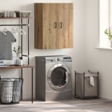 vidaXL Dulap de perete Pe perete Stejar Artizanal 69,5 x 34 x 90 cm 879520