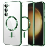 Husa premium Samsung Galaxy S23 Plus Techsuit Luxury Crystal MagSafe, verde deschis