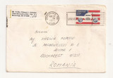 FD11 - Plic Circulat international SUA - Romania , 1977