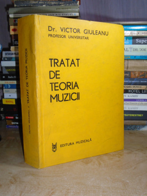 VICTOR GIULEANU - TRATAT DE TEORIA MUZICII , 1986 foto