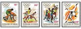 Senegal 1972 - Jocurile Olimpice Munchen, sport, serie neuzata