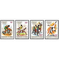 Senegal 1972 - Jocurile Olimpice Munchen, serie neuzata
