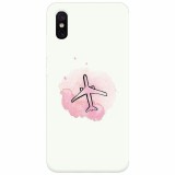 Husa silicon pentru Xiaomi Mi 8 Pro, Airplain