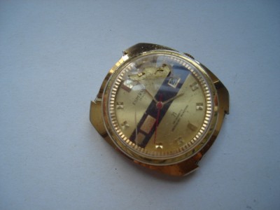 Ceas mecanic Esperanto Deluxe Space Travel X05 Antimagnetic, defect foto
