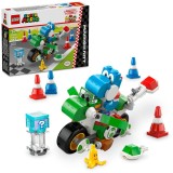 LEGO&reg; Super Mario - Mario Kart&trade; &ndash; Yoshi Bike 72031, 133 piese