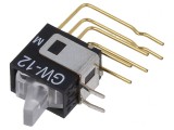 &Icirc;ntrerupător Rocker ON-ON Transparent 0.1A 28V