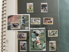 Ghana - serie timbre fotbal campionatul mondial 1994 SUA nestampilate MNH foto