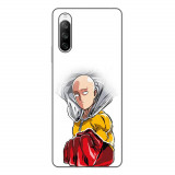 Husa compatibila cu Sony Xperia 10 III Silicon Gel Tpu Model One Punch Man Saitama