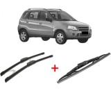 Cumpara ieftin Set 3 stergatoare SUZUKI IGNIS I (FH) 2000 - 2005, parbriz si luneta, Bosch Twin