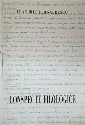 CONSPECTE FILOZOFICE-IOAN BILETCHI-ALBESCU-243252 foto