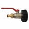 Adaptor IBC S60 cu Robinet și Cuplaj Rapid 3/4