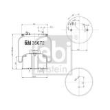 Febi Bilstein Burduf, suspensie pneumatica