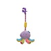 Jucarie Patut Bebelusi Caracatita cu Sunete, Multicolor, 24 cm