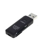 Cititor CARD cu port USB 3.0 +micro USB SDXC microSDXC reader