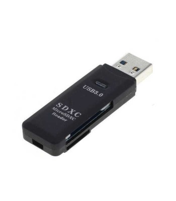 Cititor CARD cu port USB 3.0 +micro USB SDXC microSDXC reader foto