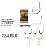 Set monturi cu ac de boiles Hikara Classic Bayonet, 5 buc/set 12
