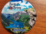 XG Magnet frigider - tematica turistica - Norvegia Fiordul Geiranger