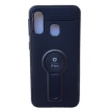 Husa iFace pentru Samsung Galaxy A20, A205 - Silicon, Negru, ALC MOBILE