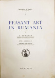 Arta taraneasca in Romania de G. Oprescu, 1939, Cuvant inainte de Henry Focillon - 1939