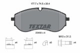 Set placute frana disc MAN Tge, Tge Sasiu; VW Crafter, Crafter Sasiu, Grand California Camper Motor 2.0 TDI, 2.0 TDI, 2.0 TDI, 74.5x177.7x20.4mm, OE