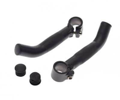 Set capeti ghidon bicicleta, culoare negru Cod:AWR2094B foto