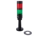 Coloană de Semnalizare LED Roșie/Verde 24VDC