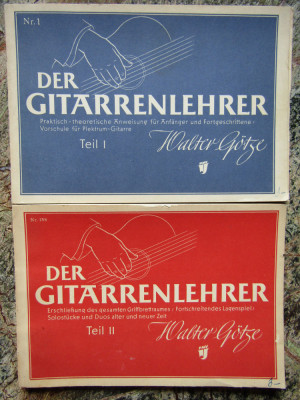 Walter Goetze - Der Gitarrenlehrer (2 volume) foto