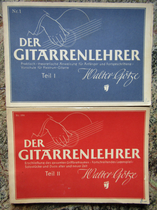 Walter Goetze - Der Gitarrenlehrer (2 volume)