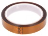 Bandă Termorezistentă 0.07mm 62% Ambră -73&divide;260&deg;C