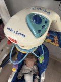 Leagan bebe Fisher Price, Albastru