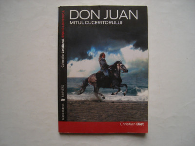 Don Juan. Mitul cuceritorului - Christian Biet foto