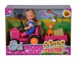 PAPUSA EVI LOVE CU TRACTOR SuperHeroes ToysZone, Simba