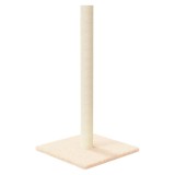Cumpara ieftin Stalp de zgariere pentru pisici, crem, 35x35x70 cm