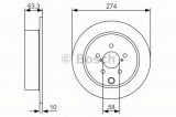 Disc frana SUBARU FORESTER (SJ) (2013 - 2016) BOSCH 0 986 479 634