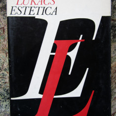 Georg Lukacs - Estetica. volumul 1 (1974, editie cartonata)