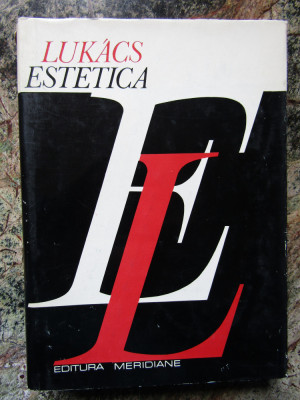 Georg Lukacs - Estetica. volumul 1 (1974, editie cartonata) foto