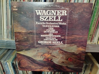 Vinil LP &amp;quot;Japan Press&amp;quot; # Wagner - Szell , The Cleveland Orchestra &amp;lrm;&amp;ndash; Favorite Orchestral Works (VG++) foto