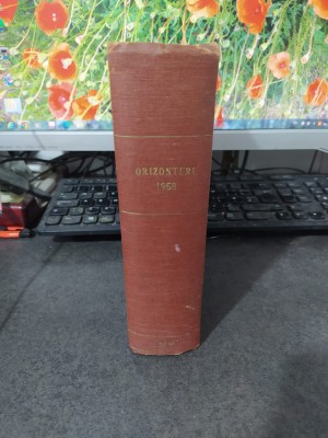 Orizonturi, revista păcii, nr. 81-84, 86-89, 91, 1958, București, 179 foto