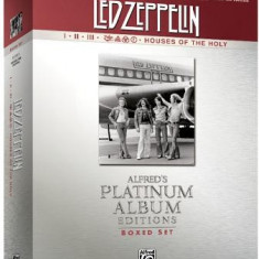 Led Zeppelin Authentic Guitar Tab Edition Boxed Set: Alfred's Platinum Album Editions