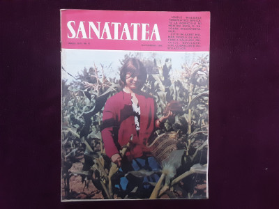 Revista Sanatatea Nr.10 - 1968 foto